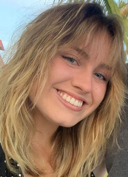 Katie Young, a young women with blond hair
